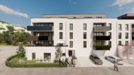 Neubau! Eigentumswohnung mit 2 Zimmern in Lahnstein - W1 - Visualisierung frontal