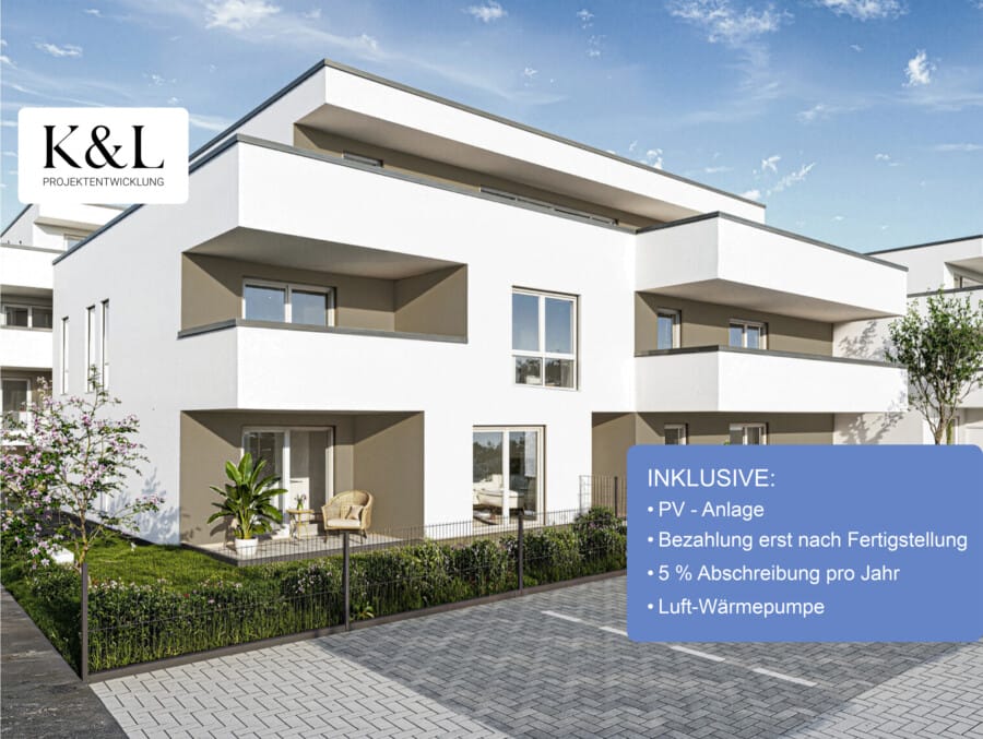 Titelbild - Barrierefreie 4-Zimmer-Eigentumswohnung im 1.OG mit Loggia inkl. PV-Anlage und Wärmepumpe in Weißenthurm I W4