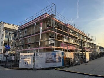 Baufortschritt - 3-Zimmer-Eigentumswohnung im 1.OG mit Loggia inkl. PV-Anlage I Wohnung 4