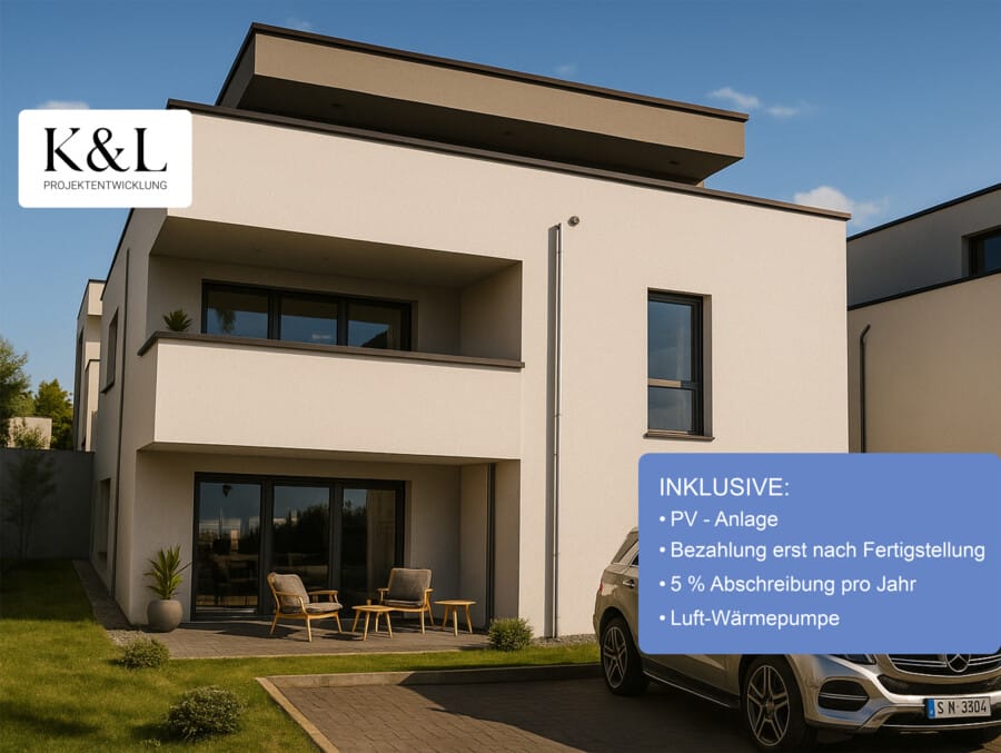 Titelbild - 3-Zi-Penthousewohnung 2.OG mit Terrasse, PV-Anlage u. Wärmepumpe in Weißenthurm I Wohnung 3