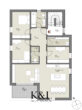 Neubau! Eigentumswohnung mit 3,5 Zimmern in Weißenthurm - W2 - Grundriss W2